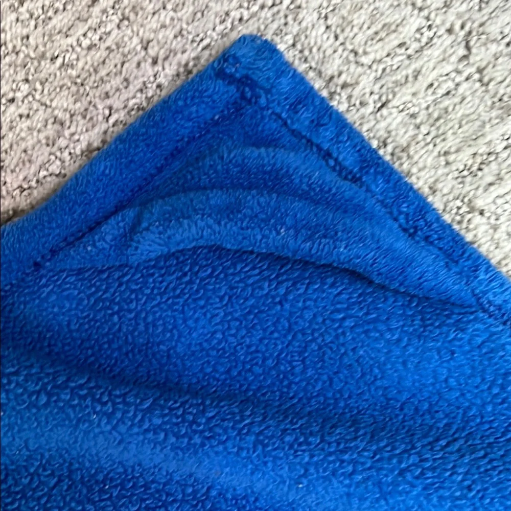Blue Batman Hooded Blanket